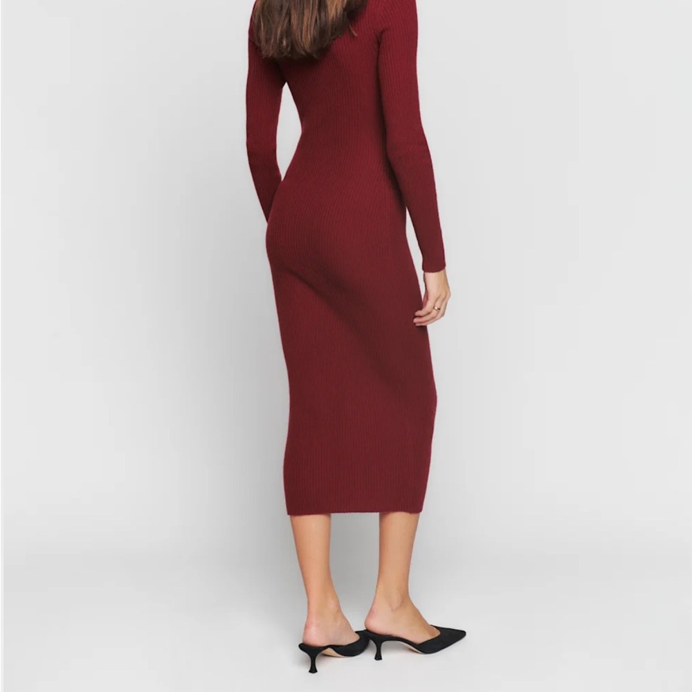 Reformation Tenore Cashmere Sweater Dress - Picture 5 of 6